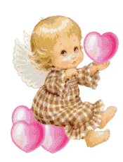 Little angel w/hearts