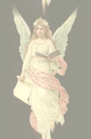 Angel w/book